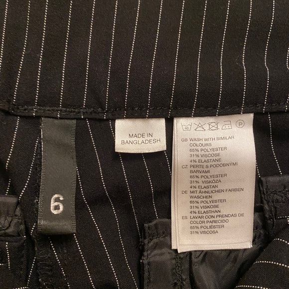 H&M Divided Striped Work Pants - Picture 3 of 5